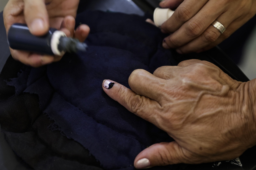 Filipinos cast votes for the 2025 mid-term election