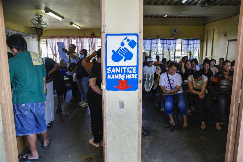Filipinos cast votes for the 2025 mid-term election