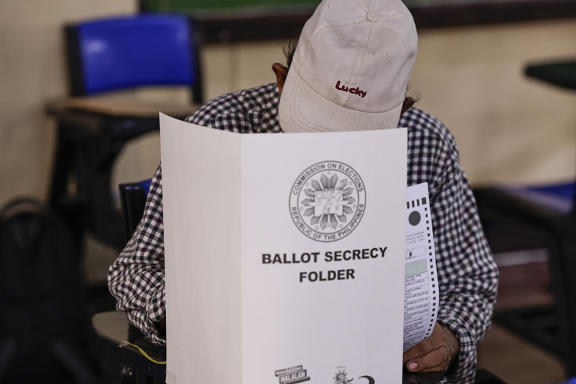 Filipinos cast votes for the 2025 mid-term election