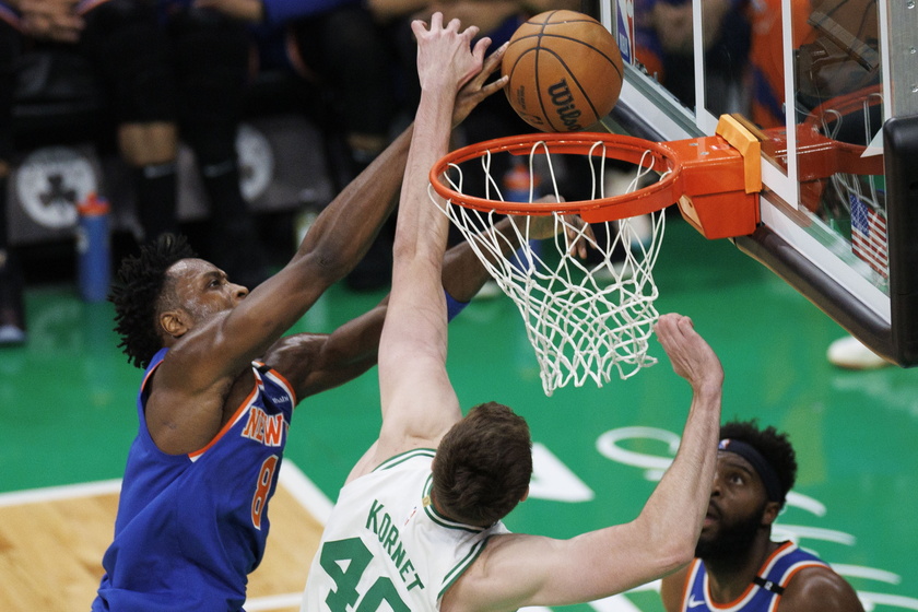 NBA Playoffs - New York Knicks at Boston Celtics