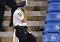 Tennis: Us Open; drone sullo stadio durante match Pennetta © ANSA
