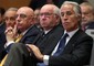 Giovanni Malago', Carlo Tavecchio, Adriano Galliani © ANSA