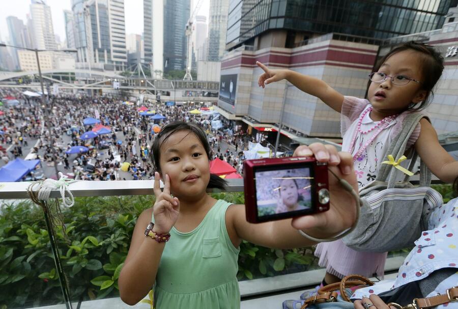 Hong Kong Occupy Central © Ansa