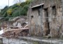 La casa del Moralista, di fianco alla Domus dei Gladiatori crollata