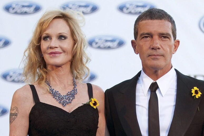Melanie Griffith e Antonio Banderas - RIPRODUZIONE RISERVATA