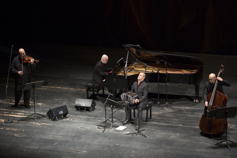 Il Novafonic Quartet (foto di Priamo Tolu) - RIPRODUZIONE RISERVATA