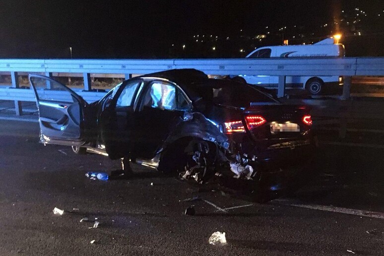 Incidente su A5, Verres - RIPRODUZIONE RISERVATA