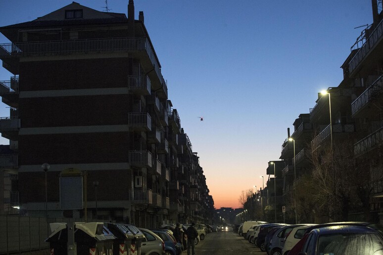 Ostia la mattina del blitz contro il clan Spada - RIPRODUZIONE RISERVATA