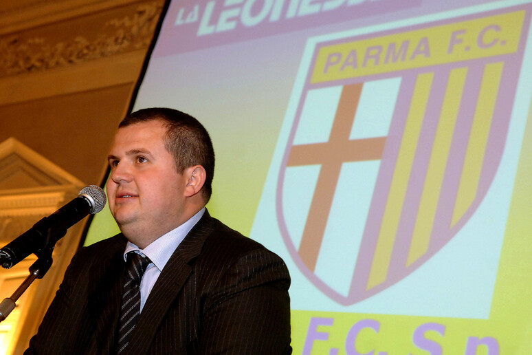 L 'ex presidente del Parma Ghirardi - RIPRODUZIONE RISERVATA