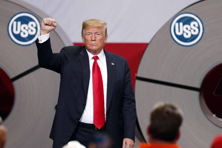 Trump Trade Politics © ANSA/AP