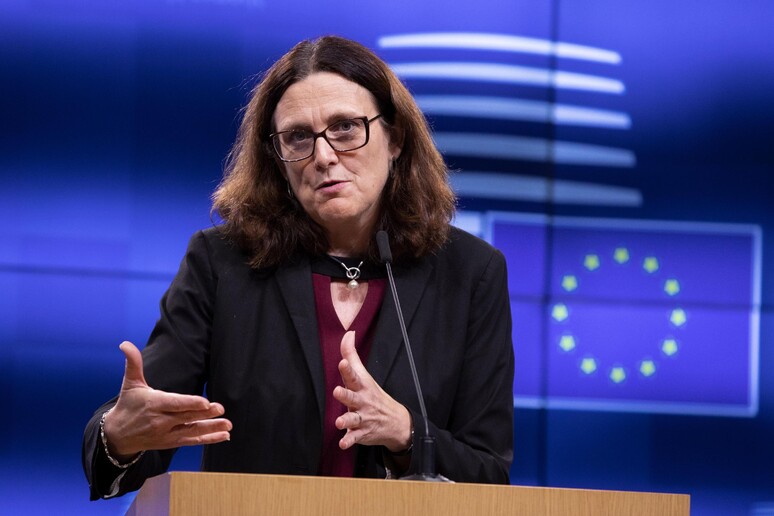 Malmstroem a Usa, dazi miopi, reagiremo di conseguenza © ANSA/AP