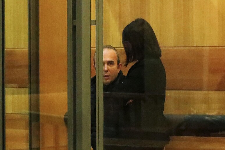 Michele Castaldo, 57 anni, omicida reo confesso di Olga Matei, in un 'aula del tribunale di Rimini, 11 dicembre 2017. ANSA / MANUEL MIGLIORINI - RIPRODUZIONE RISERVATA