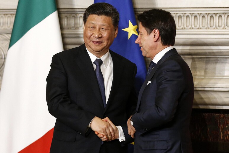 Chinese President Xi Jinping visits Rome - RIPRODUZIONE RISERVATA