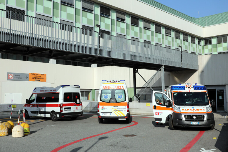 ITALY CORONAVIRUS HOSPITAL - RIPRODUZIONE RISERVATA