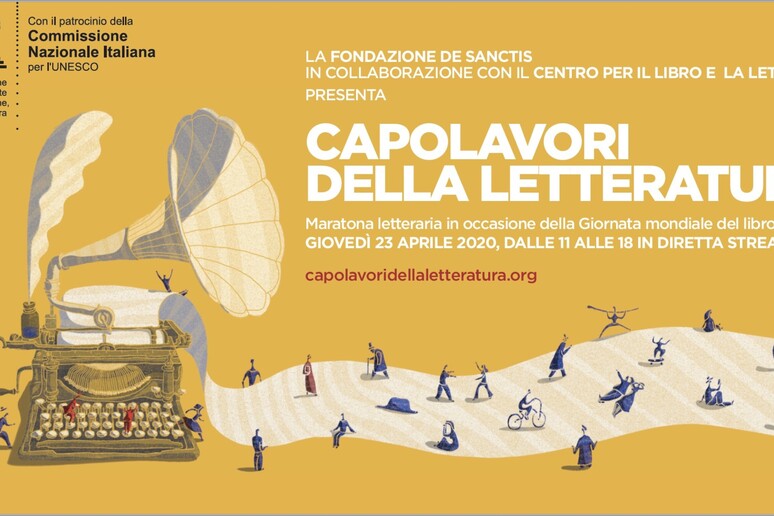 Capolavori della letteratura, maratona in streaming - RIPRODUZIONE RISERVATA