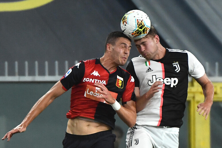 Soccer: Serie A; Genoa-Juventus - RIPRODUZIONE RISERVATA