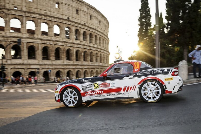Abarth Rally Cup, tre team al via con la prova di Roma - RIPRODUZIONE RISERVATA