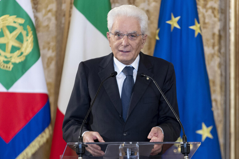 Il presidente della Repubblica, Sergio Mattarella in una foto di archivio - RIPRODUZIONE RISERVATA