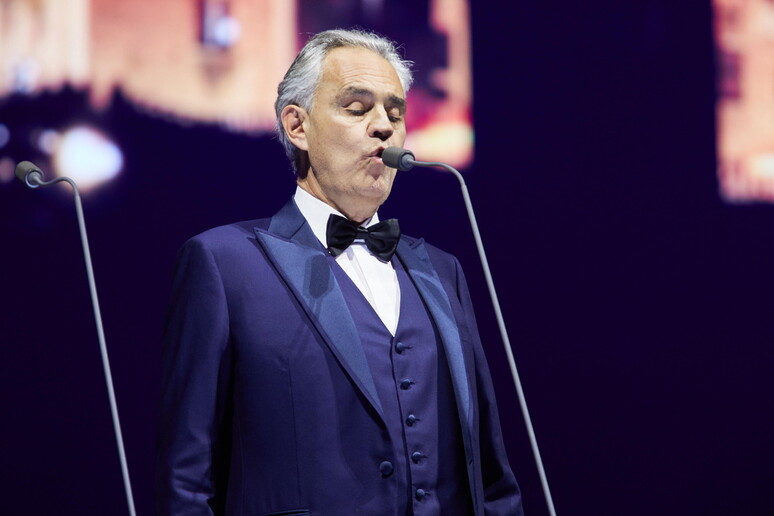 Andrea Bocelli in concert © ANSA/EPA