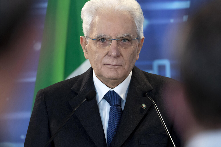 Il capo dello Stato - RIPRODUZIONE RISERVATA