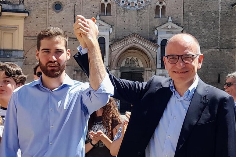 Enrico Letta e Andrea Furegato (archivio) - RIPRODUZIONE RISERVATA