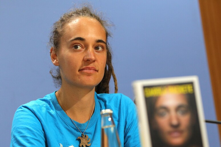 Carola Rackete (archivio) © ANSA/EPA