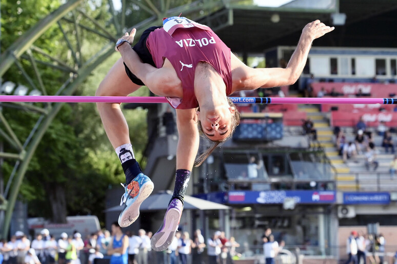 Gianmarco Tamberi ai Campionati Assoluti di Atletica Leggera a Rieti - RIPRODUZIONE RISERVATA