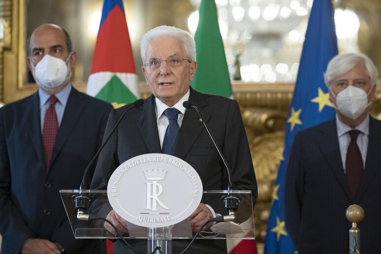 Sergio Mattarella - RIPRODUZIONE RISERVATA