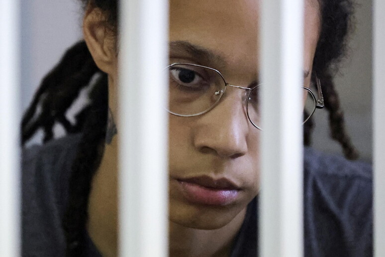 La cestista americana Brittney Griner © ANSA/EPA