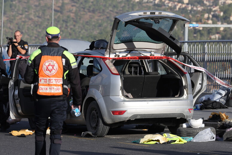 Attentato a Gerusalemme - RIPRODUZIONE RISERVATA