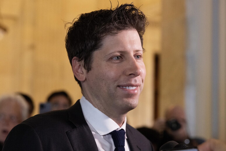 Sam Altman, ceo di OpenAI © ANSA/EPA