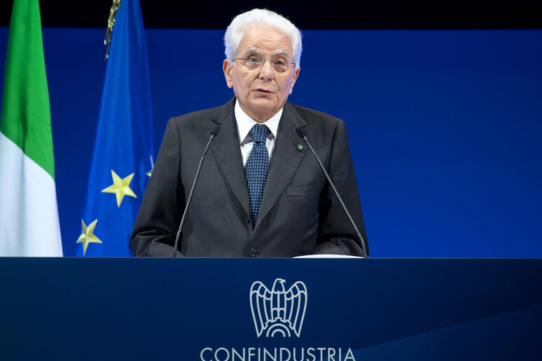 Il Presidente della Repubblica, Sergio Mattarella - RIPRODUZIONE RISERVATA