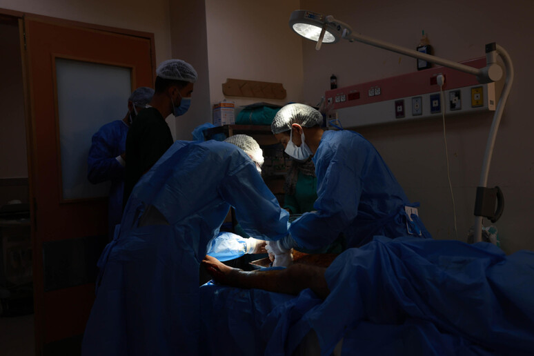 © ANSA/Mohammed ABED