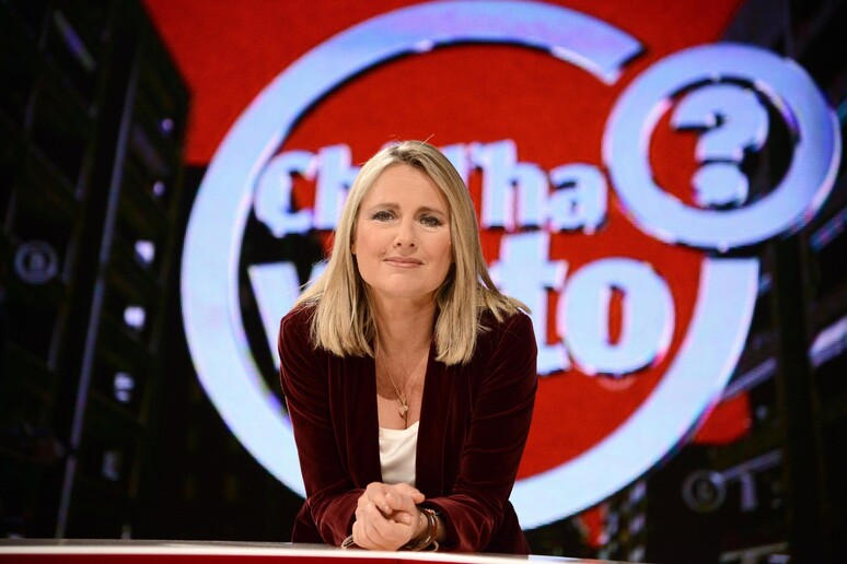 Sciarelli alla conduzione di Chi l 'ha visto? - RIPRODUZIONE RISERVATA