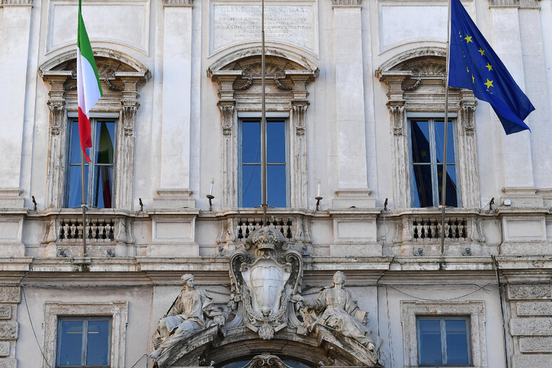 Il palazzo della Corte Costituzionale - RIPRODUZIONE RISERVATA