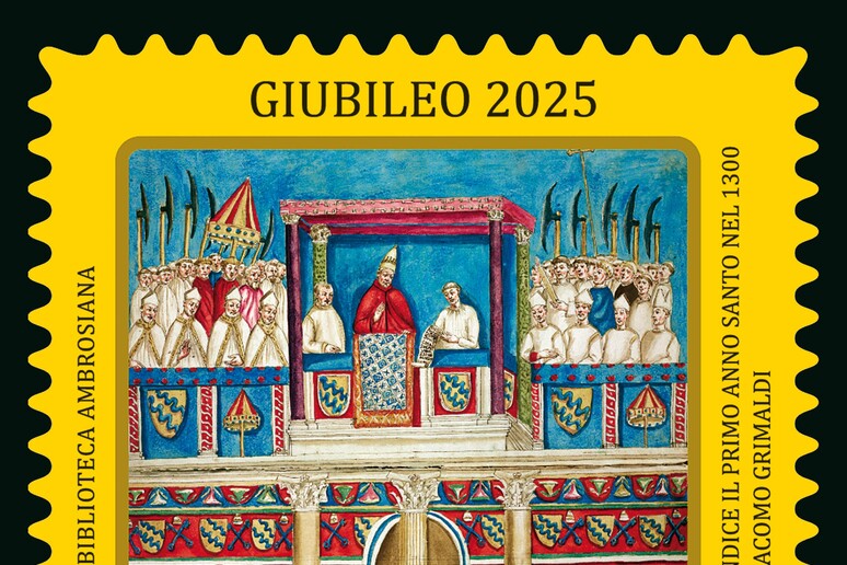 Giubileo: arriva il francobollo - RIPRODUZIONE RISERVATA