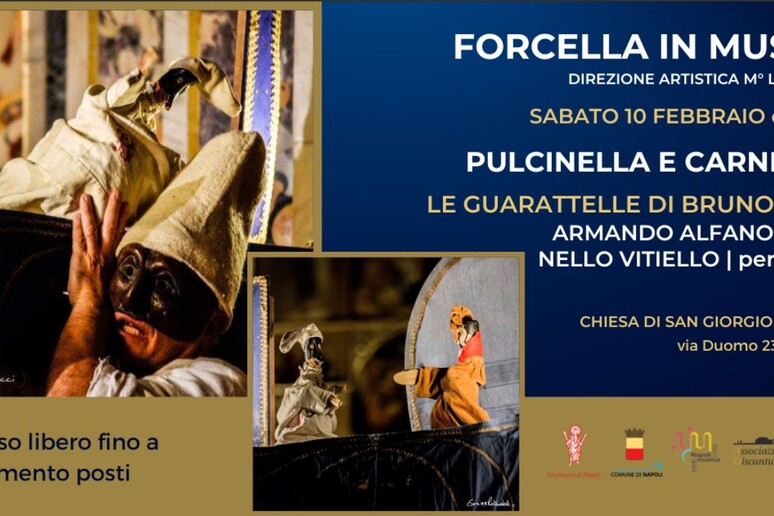 Pulcinella e Carnevale protagonisti a  'Forcella in musica ' -     RIPRODUZIONE RISERVATA