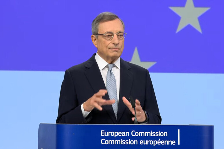Mario Draghi - RIPRODUZIONE RISERVATA
