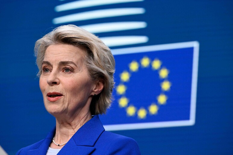 "Von der Leyen sta meglio, da domani ripartono impegni pubblici" © ANSA/AFP