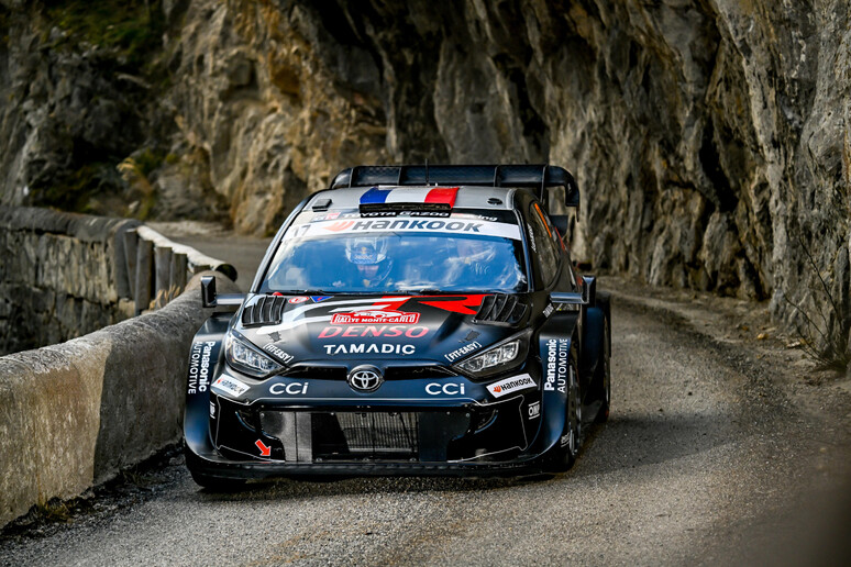 Rallye Monte-Carlo 2025, vince Ogier e doppietta Toyota © ANSA/Toyota GAZOO Racing