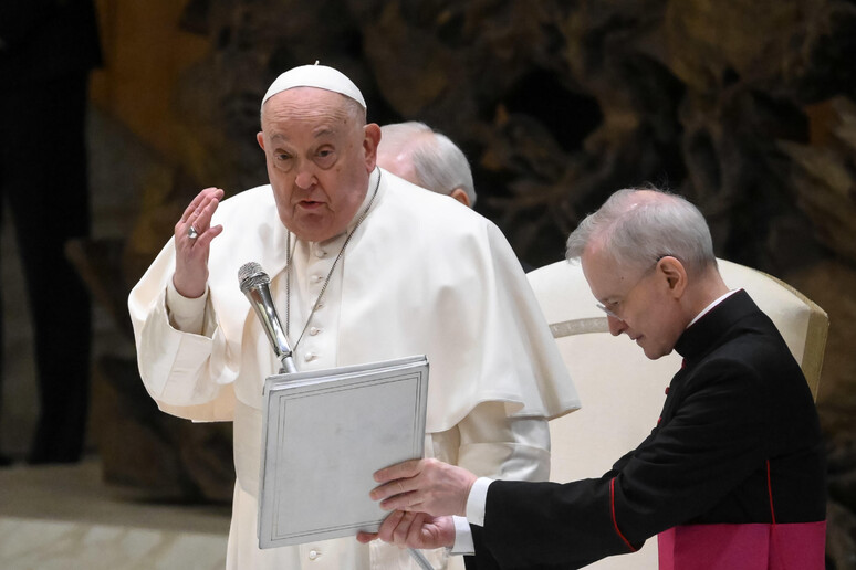 Udienza generale di Papa Francesco - RIPRODUZIONE RISERVATA