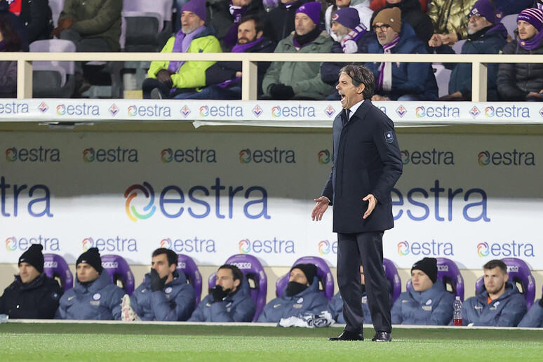 Soccer: Serie A; Fiorentina vs Inter - RIPRODUZIONE RISERVATA