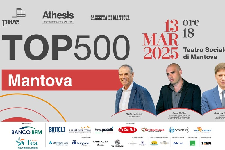 Evento TOP500 Mantova - RIPRODUZIONE RISERVATA