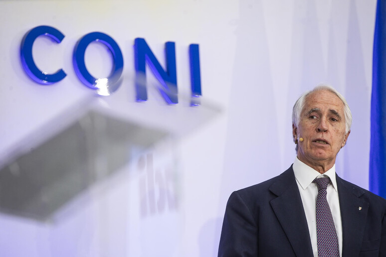 Il presidente del Coni Giovanni Malagò - RIPRODUZIONE RISERVATA