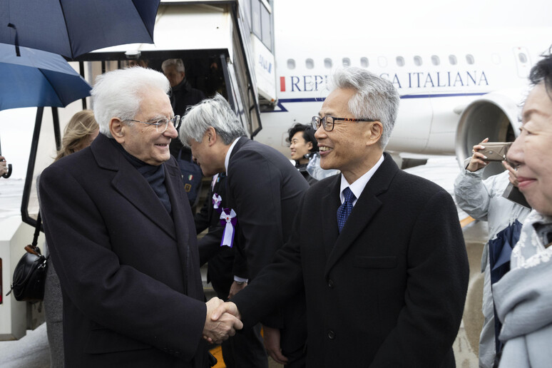 Visita ufficiale del presidente della Repubblica Mattarella in Giappone - RIPRODUZIONE RISERVATA