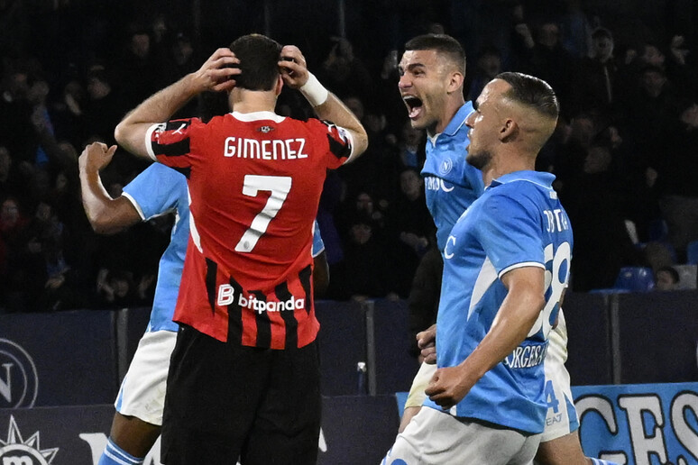 Italy soccer Serie A, SSc Napoli vs AC Milan - RIPRODUZIONE RISERVATA