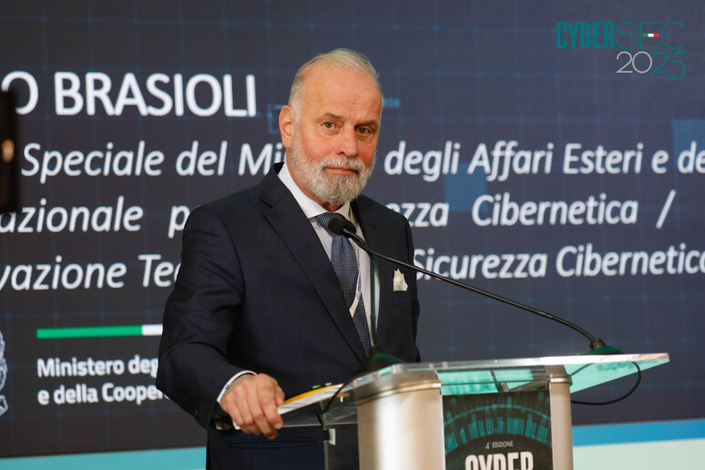 Diego Brasioli, Inviato Speciale per la Cybersicurezza e capo dell’Unità per l’innovazione tecnologica e la sicurezza cibernetica, MAECI © ANSA/Cybersecurity Italia