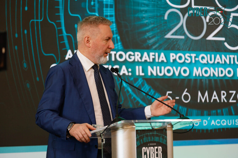 Il Presidente del COPASIR, Lorenzo Guerini © ANSA/Cybersecurity Italia