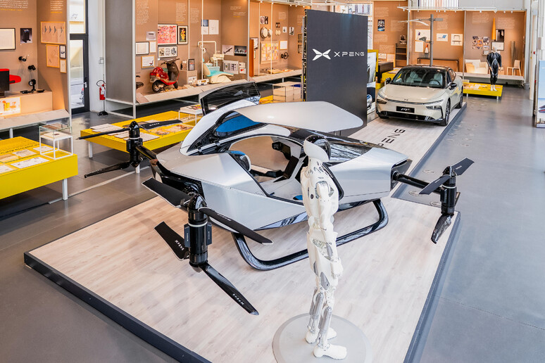 Xpeng ha scelto la Design Week per la sua anteprima italiana © ANSA/Xpeng