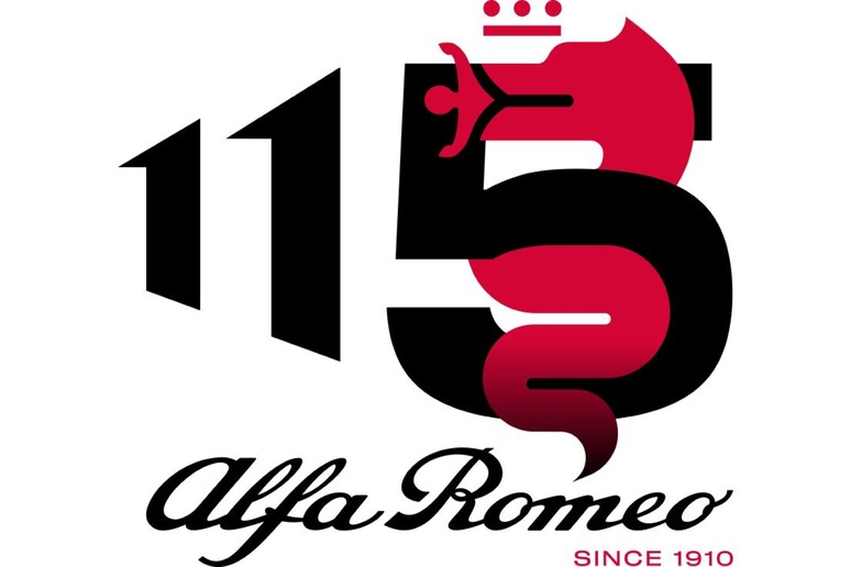 Alfa Romeo presenta il logo celebrativo per i suoi 115 anni © ANSA/Alfa Romeo